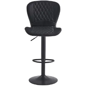 Obrazek Stołek barowy Iris 12026 czarny