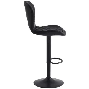 Obrazek Stołek barowy Iris 12026 czarny