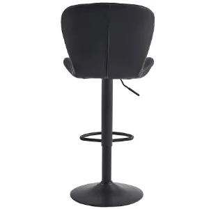 Obrazek Stołek barowy Iris 12026 czarny