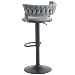 Obrazek Stołek barowy Lexi 12082 szary