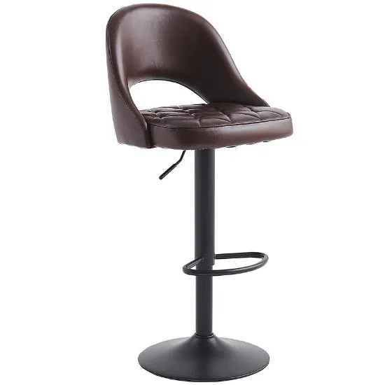 Obrazek Stołek barowy Leah 12083 brązowy