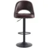 Obrazek Stołek barowy Leah 12083 brązowy