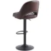 Obrazek Stołek barowy Leah 12083 brązowy