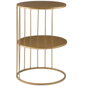 Obrazek Stolik Bene Złoty