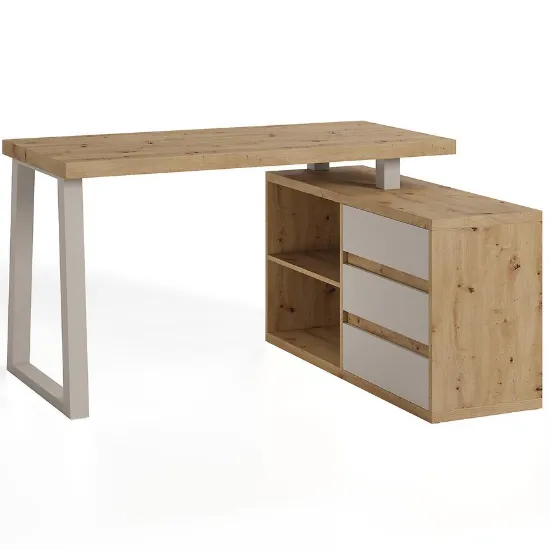 Obrazek Zestaw Iga Ii Biurko+Komoda Artisan/Kaszmir