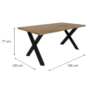 Obrazek Stół Malmo Flow Dąb Olejowany 40mm