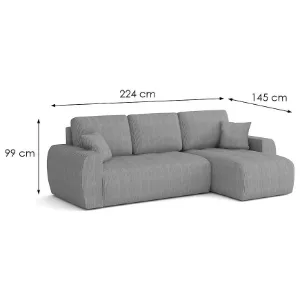 Obrazek Narożnik Ivo Ontario 16 szary