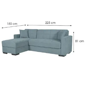 Obrazek Narożnik z funkcją spania Merlin Bacos 13 uniwersalny