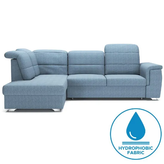 Obrazek Narożnik z funkcją spania Bergamo L Viton 198 lewostronny