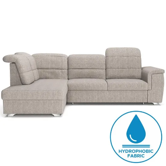 Obrazek Narożnik z funkcją spania Bergamo L Viton 192 lewostronny