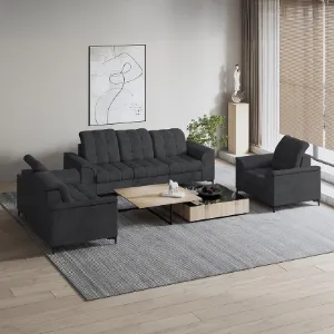 Obrazek Komplet Snap 3+2+1 Bangkok Anthracite