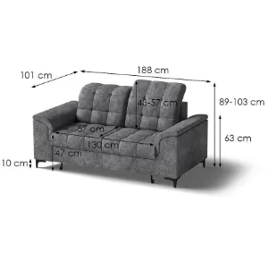 Obrazek Komplet Snap 3+2+1 Bangkok Ash