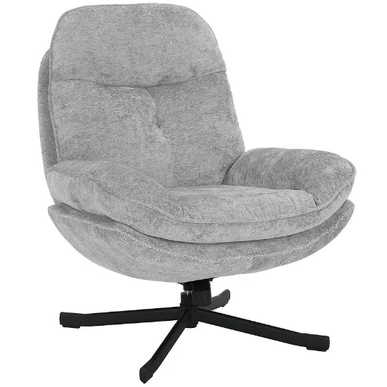 Obrazek Fotel Karmen szenil jasny szary