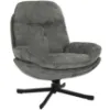 Obrazek Fotel Karmen szenil ciemny szary