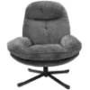 Obrazek Fotel Karmen szenil ciemny szary