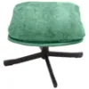 Obrazek Fotel Karmen z podnóżkiem szenil zielony