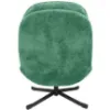 Obrazek Fotel Karmen z podnóżkiem szenil zielony