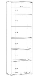 Obrazek Regał Evane