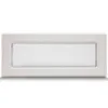 Obrazek Kratka kominkowa biała bez żaluzji 10.5X25 4F11250W