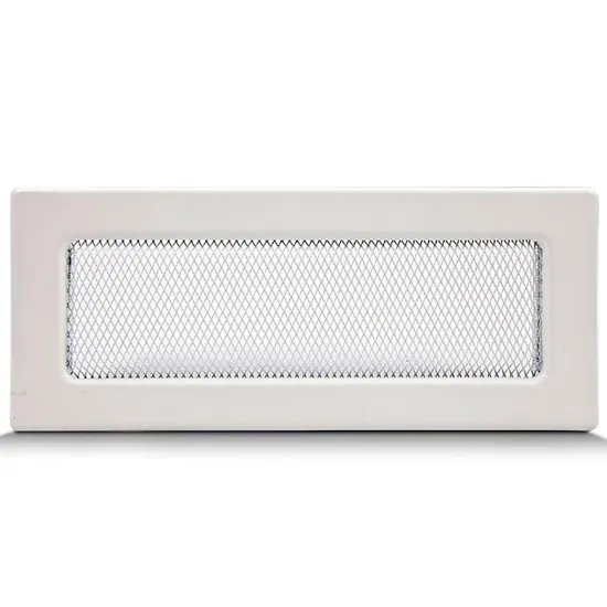 Obrazek Kratka kominkowa biała bez żaluzji 10.5X25 4F11250W