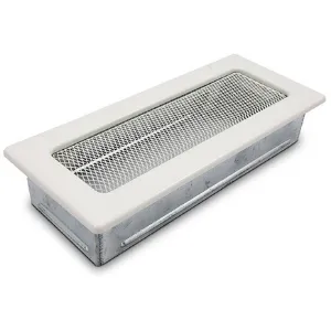 Obrazek Kratka kominkowa biała bez żaluzji 10.5X25 4F11250W