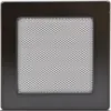Obrazek Kratka kominkowa czarna bez żaluzji 17X17 4F1717OD