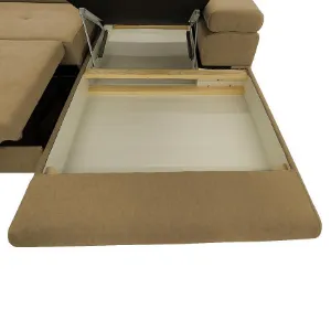 Obrazek Narożnik z funkcją spania Lotus Castel 48 prawostronny