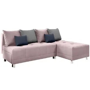 Obrazek Narożnik Max New Vena 10+18+15 różowy