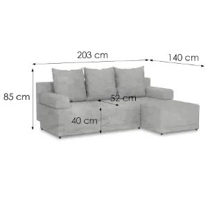 Obrazek Narożnik Max Whisper 17 uniwersalny