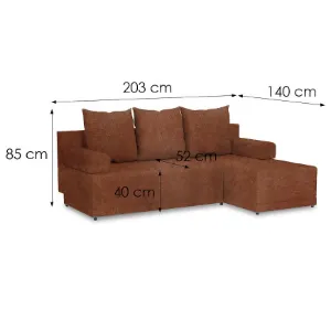 Obrazek Narożnik Max Whisper 8 uniwersalny