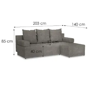 Obrazek Narożnik Max Whisper 3 uniwersalny