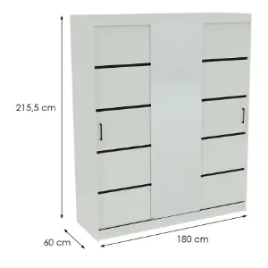 Obrazek Szafa Rio 180 kaszmir