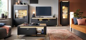 Obrazek Komoda RTV dwudrzwiowa z trzema szufladami Norica 2D3S LAZF01