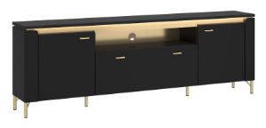 Obrazek Komoda RTV dwudrzwiowa z szufladą Norica 2D1S LAZF03