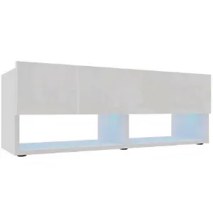 Obrazek Szafka RTV Izumi 105 WH biały mat/połysk