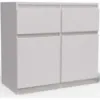 Obrazek Komoda Merg 2S2F biały