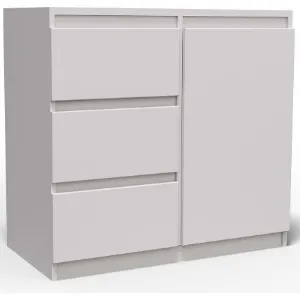 Obrazek Komoda Merg 3S1F biały