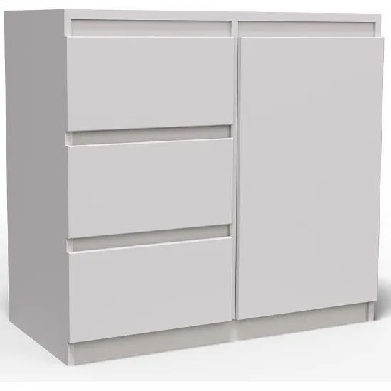 Obrazek Komoda Merg 3S1F biały