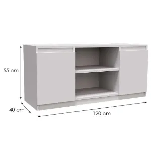 Obrazek Szafka RTV Merg biały