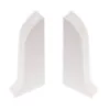 Obrazek Zakończenie lewe + prawe 9003 Premium Classic – Bialy mat  - 1+1 szt.