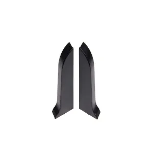 Obrazek Zakończenie lewe + prawe Premium Classic 9005 czarny mat 1+1 szt.