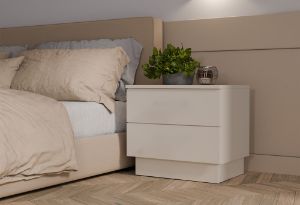 Obrazek Szafka nocna z szufladami Jantar 2S kaszmir