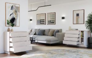 Obrazek Komoda z szufladami Jantar 4S kaszmir