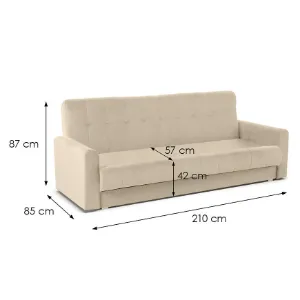 Obrazek Wersalka Marcin Herbi 55 beż