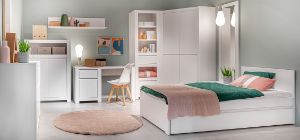 Obrazek Regał z dwoma szufladami i półkami Novi 2S NVIR01