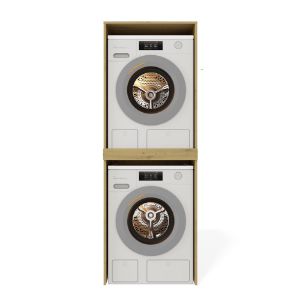 Obrazek Szafka na pralkę i suszarkę Zara Twin dąb artisan