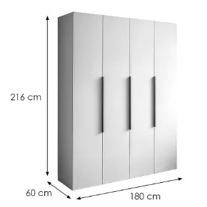Obrazek Szafa Nicea 180 Biała