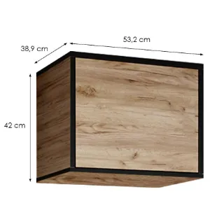 Obrazek Nadstawka Eden 1d Dąb Craft Złoty