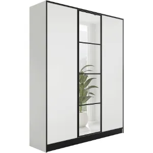 Obrazek Szafa Eden 3d 157 Biały 1