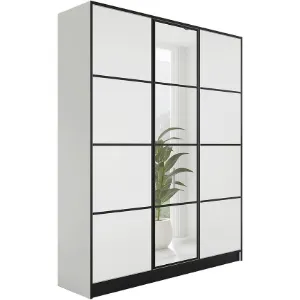 Obrazek Szafa Eden 3d 157 Biały 2